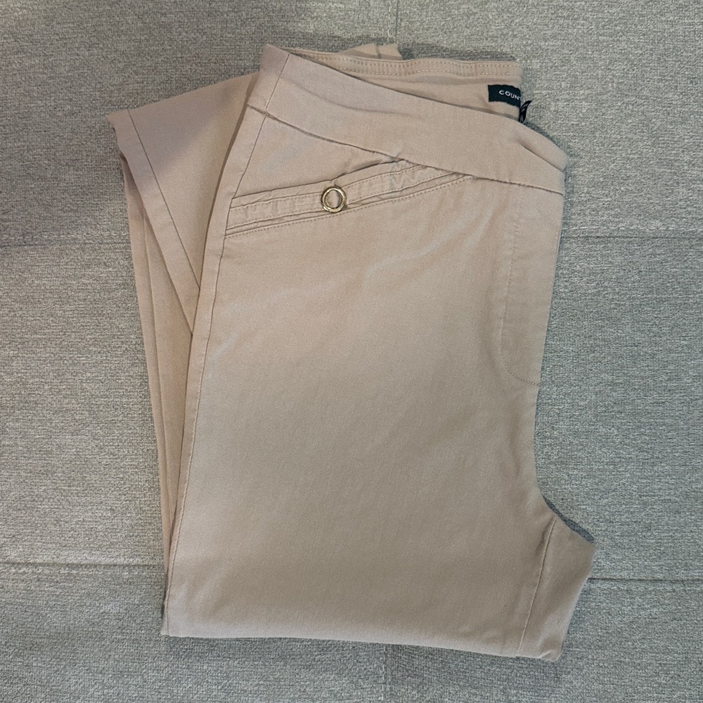 Counterparts Light Tan Pants. Stretchy